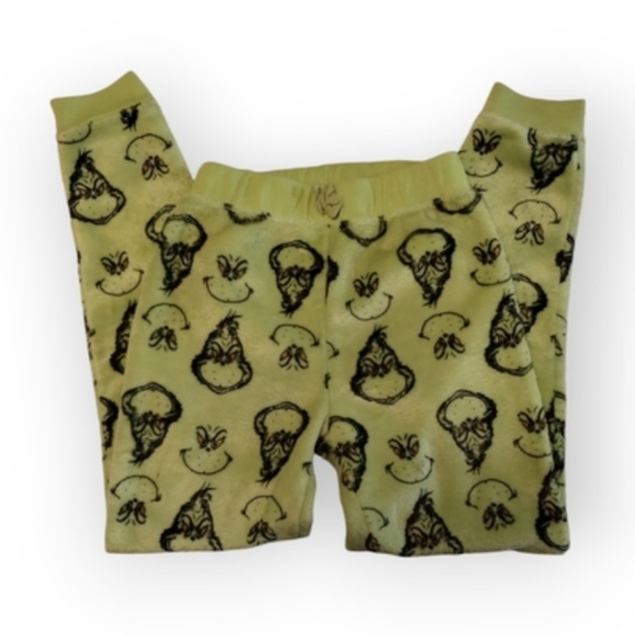 The Grinch Girls Graphic Pajama Bottom - Picture 1 of 4